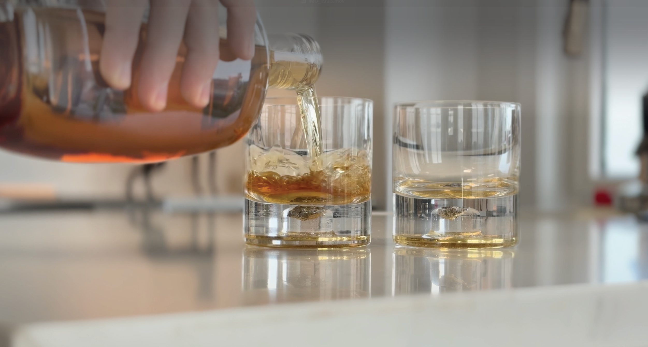 Luxury crystal glassware